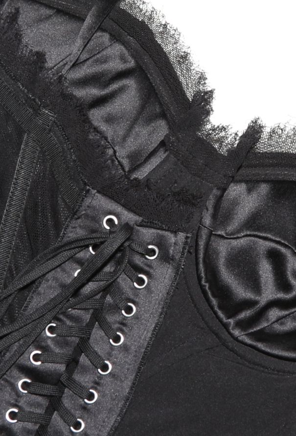 Dolce & Gabbana Late '90s Lace-up Bustier Dress - 6 Dolce & Gabbana Late '90s Lace-up Bustier Dress - 6