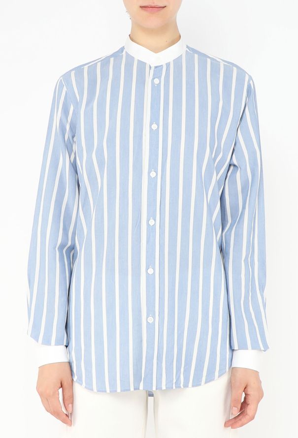 Céline 2020 Striped Oxford Shirt - 1