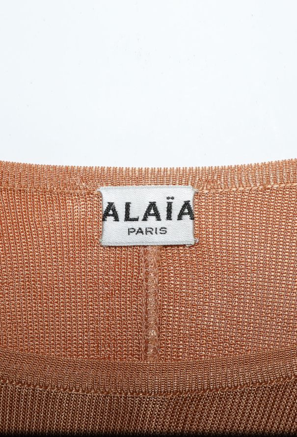 Alaïa Long Sleeve and Pants Ensemble - 8