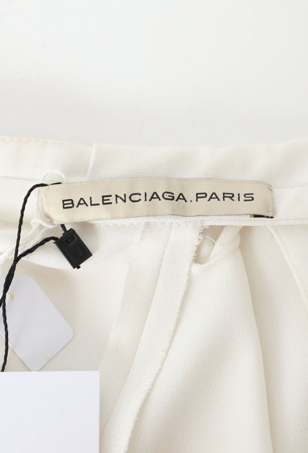 Balenciaga 2011 Draped Collar Top - 5 Balenciaga 2011 Draped Collar Top - 5