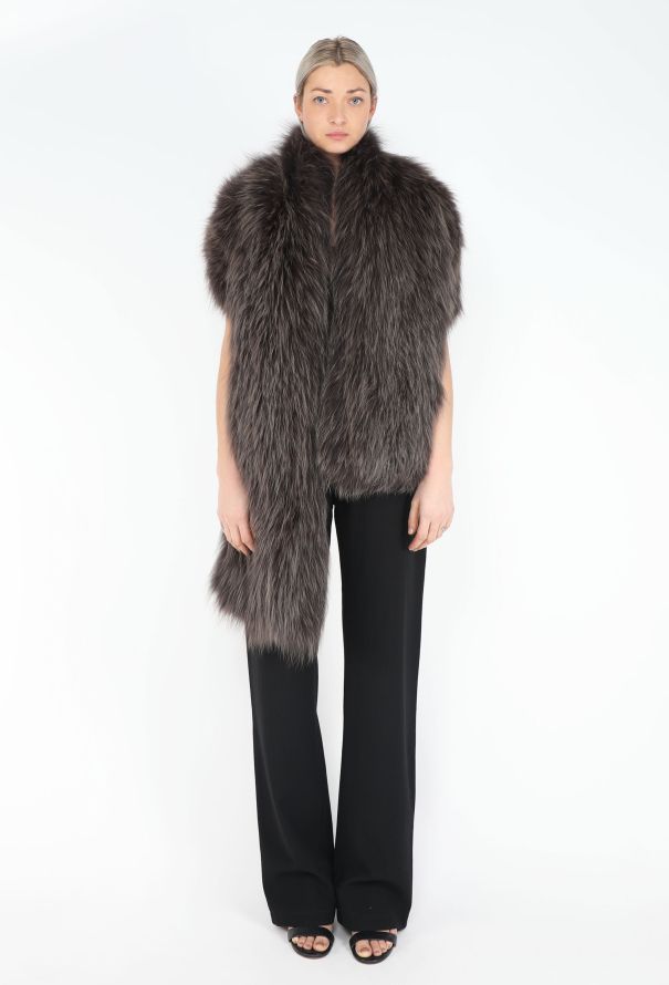 Balenciaga Pre-Fall 2009 Beaver Fur Stole - 1