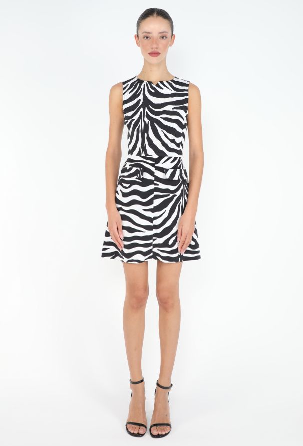 Anna Sui Mid '90s Zebra Dress - 3
