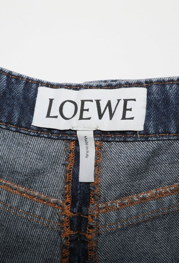 Loewe 2019 Frayed Wide-Leg Jeans - 5 Loewe 2019 Frayed Wide-Leg Jeans - 5