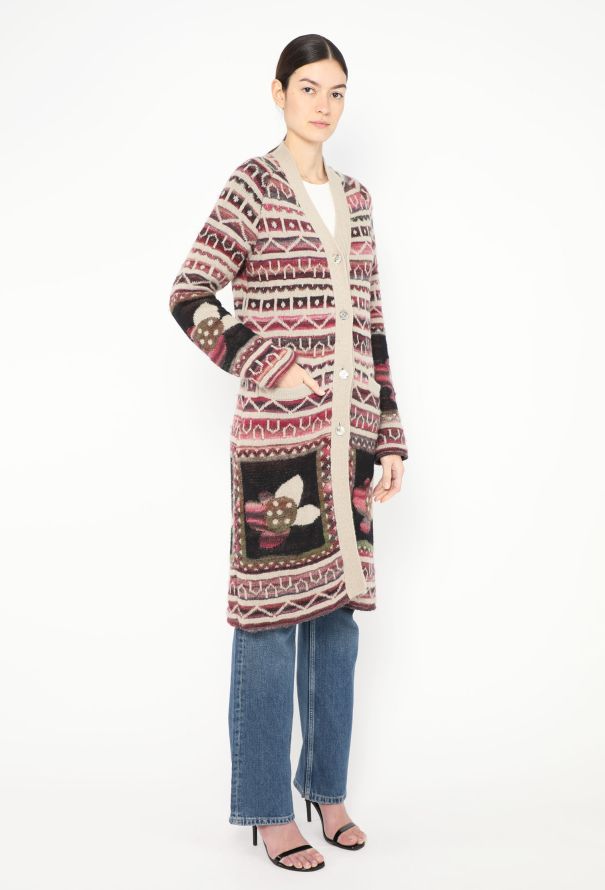 Chanel Pre-Fall 2009 Paris-Moscow Intarsia Cardigan - 5 Chanel Pre-Fall 2009 Paris-Moscow Intarsia Cardigan - 5