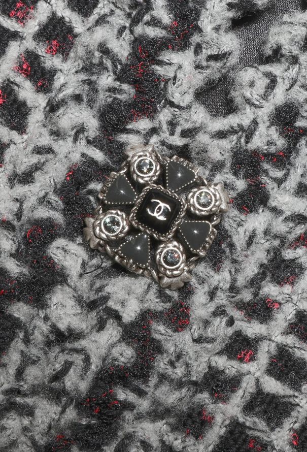 Chanel F/W 2011 Gripoix Tweed Hybrid Coat - 10