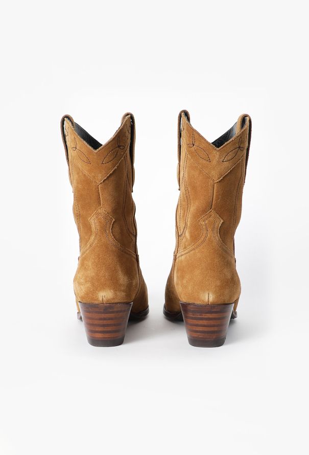 Céline 2021 Santiag Suede Cowboy Boots - 4 Céline 2021 Santiag Suede Cowboy Boots - 4