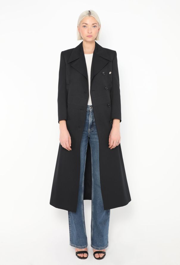 Céline F/W 2017 Tailored Belted Coat - 3 Céline F/W 2017 Tailored Belted Coat - 3