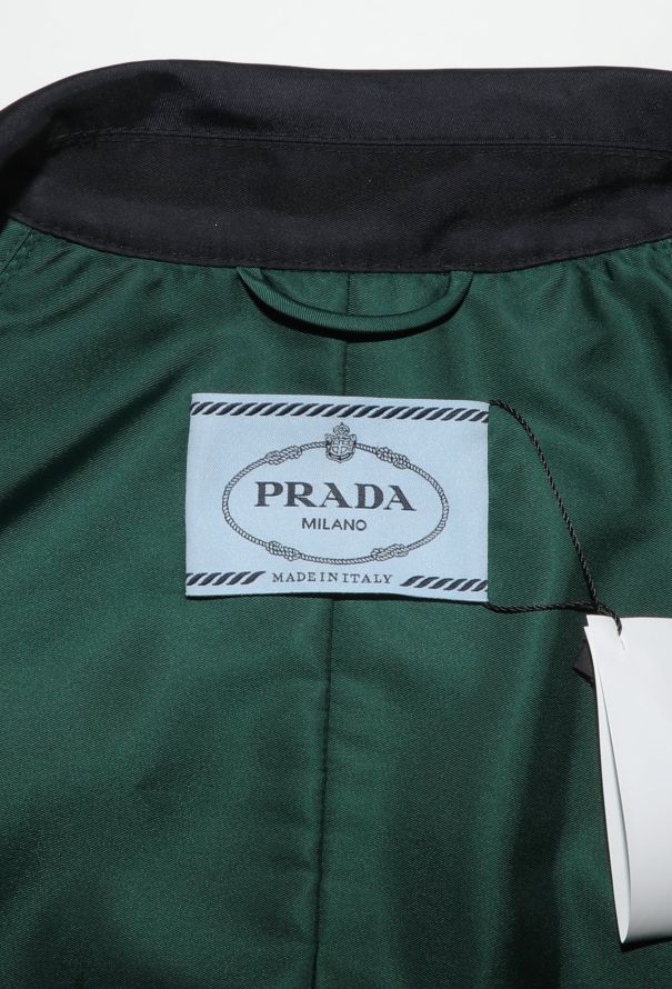 Prada 2014 Nylon Oversized Rain Jacket - 7