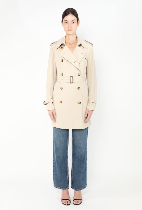 Burberry Classic Kensington Trench Coat - 1