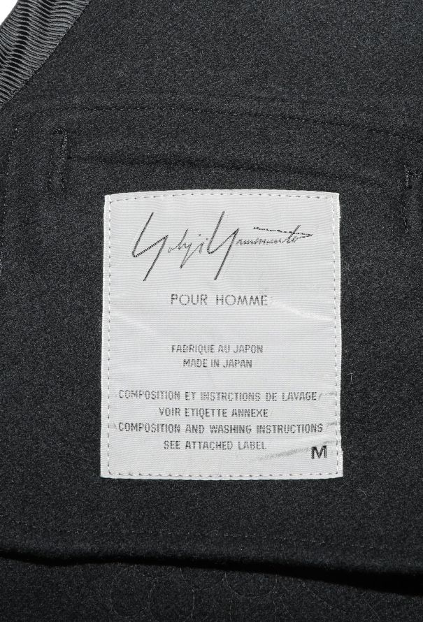 Yohji Yamamoto 1993 Embroidered Felted Vest - 6 Yohji Yamamoto 1993 Embroidered Felted Vest - 6