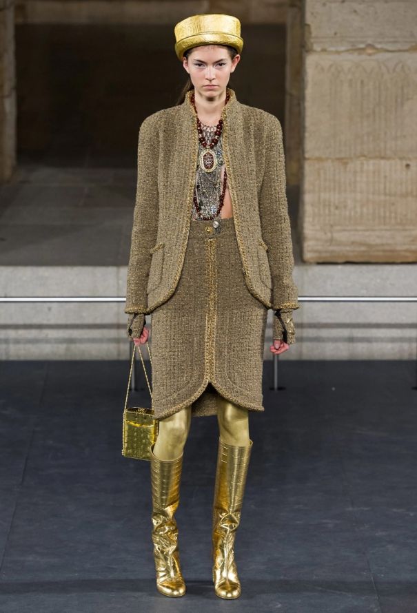 Chanel Rare Pre-Fall 2019 Gold Mini Evening Bag - 3 Chanel Rare Pre-Fall 2019 Gold Mini Evening Bag - 3
