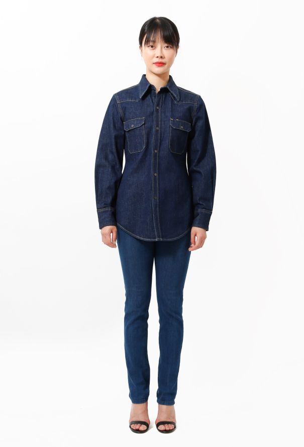 Calvin Klein F/W 2017 Denim Classic Shirt - 1