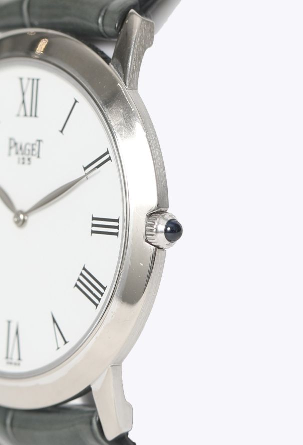 Piaget Vintage 18K White Gold Altiplano Watch - 4