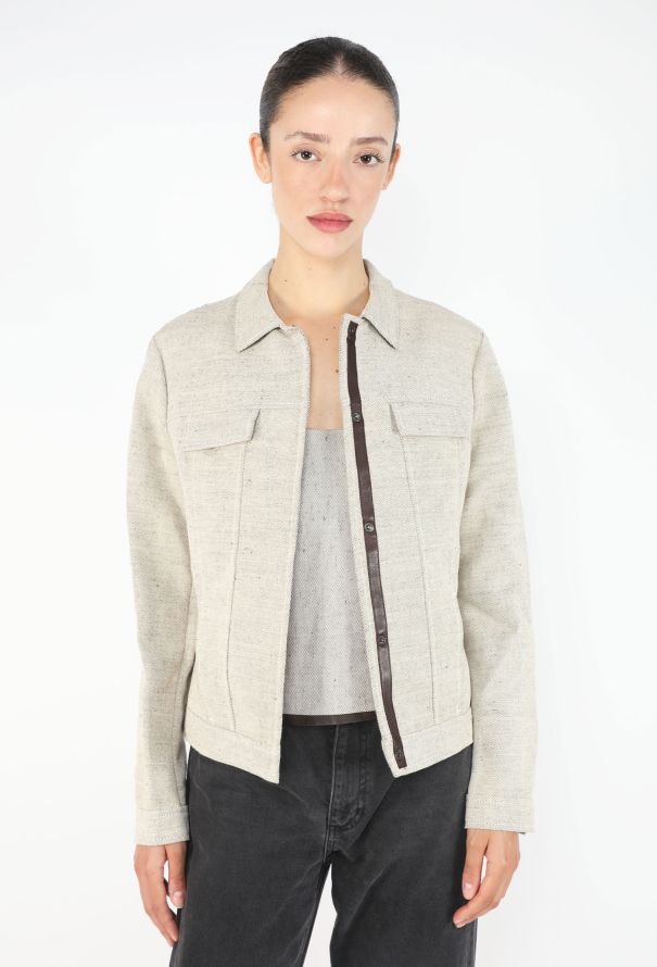 Prada Linen Jacket Ensemble, S/S 1999 - 1