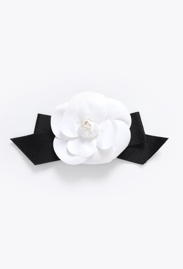 Chanel Bicolor Classic Camélia Brooch - 1
