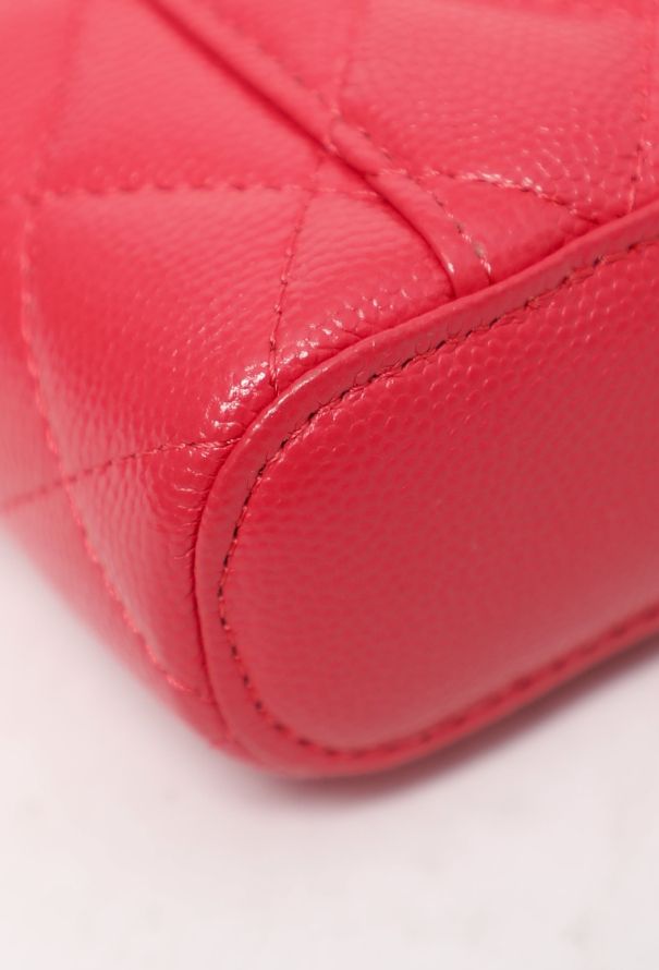 Chanel Classic Vertical Caviar Vanity Case Bag - 10