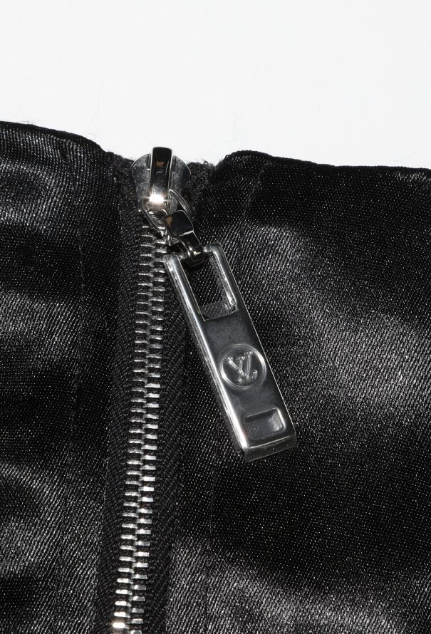 Louis Vuitton Asymmetrical Silk Trumpet Dress - 6