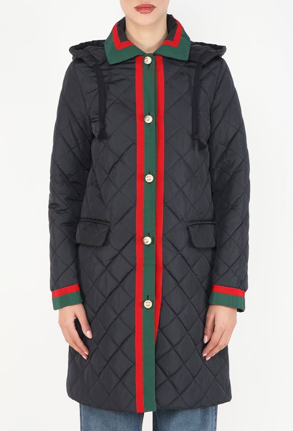 Gucci Quilted Hooded Puffer Coat - 4