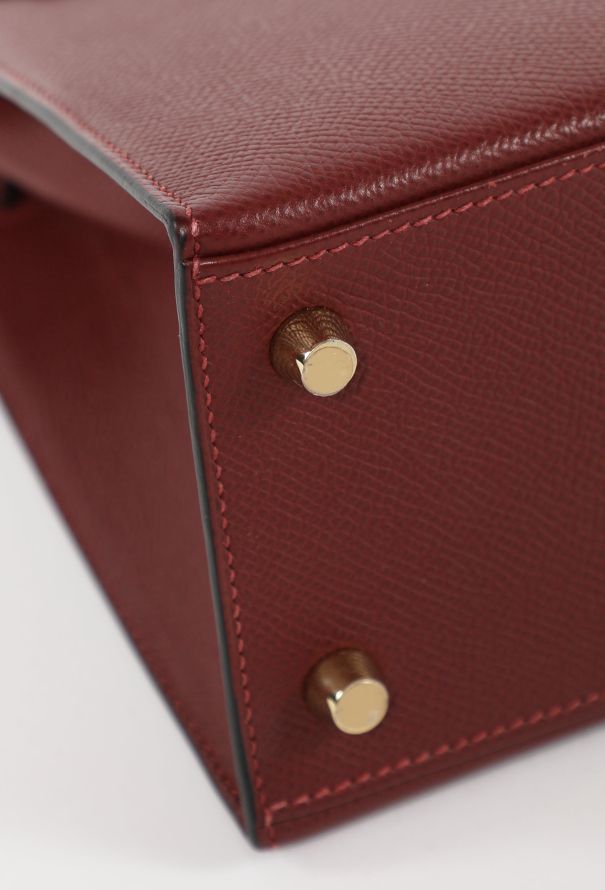 Hermès Rouge H Epsom Kelly Sellier 25 - 11