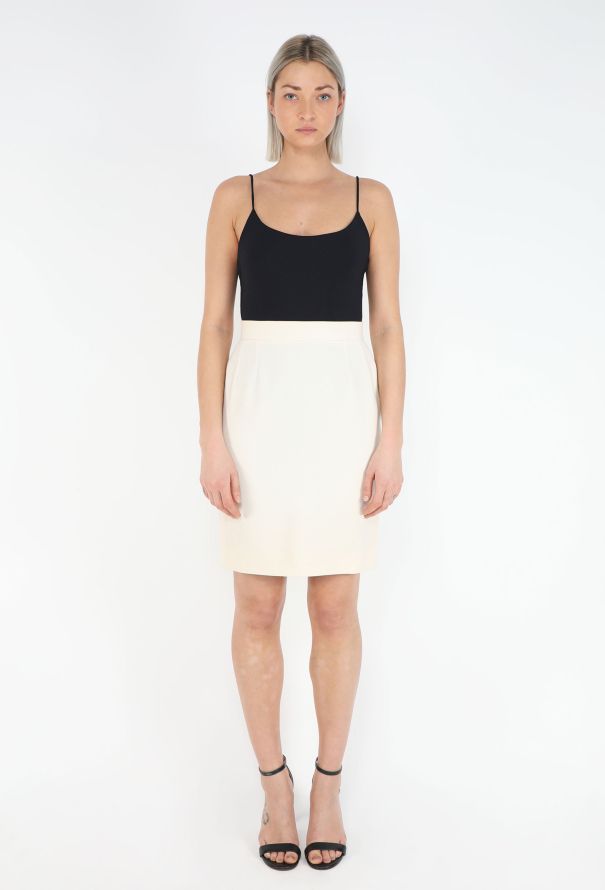 Chanel RARE S/S 1993 Notched 'CC' Ensemble - 6