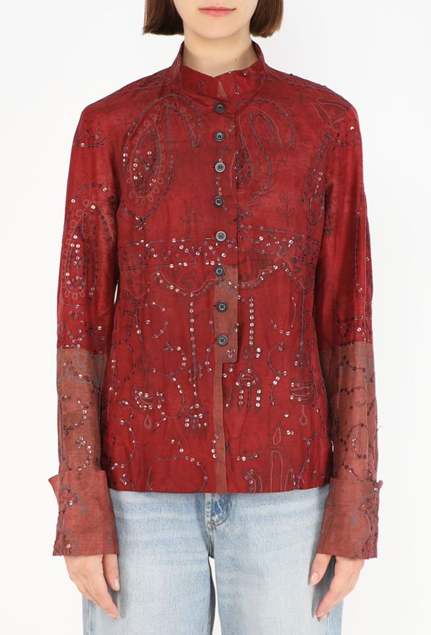 Dries Van Noten Paisley Sequin Jacket, S/S 1998 - 1