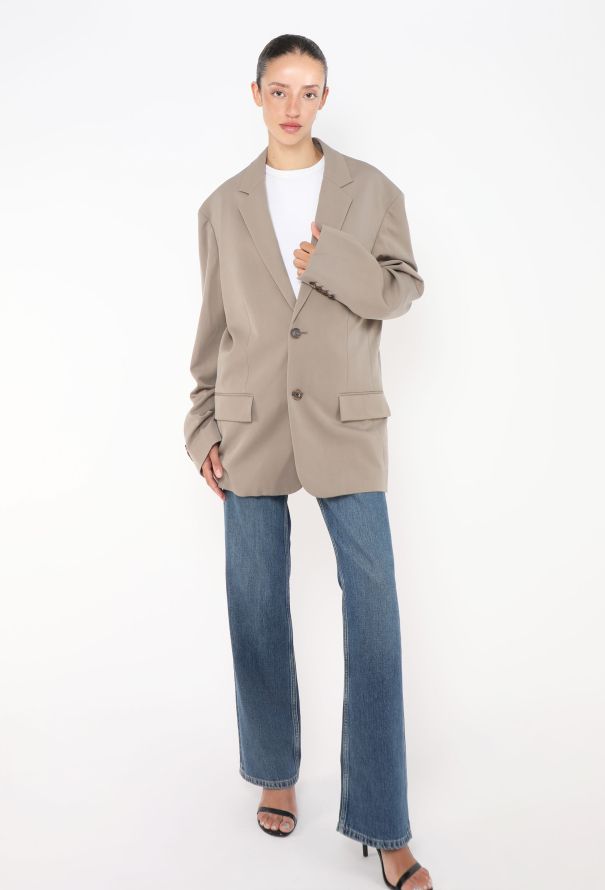 The Row F/W 2024 Oversized Eligio Blazer - 1