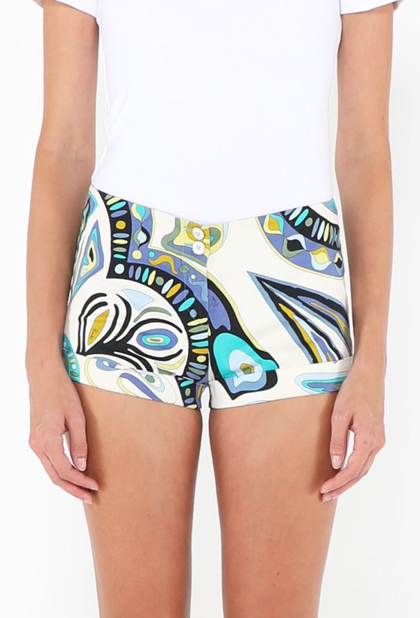 Emilio Pucci Graphic Printed Shorts - 2