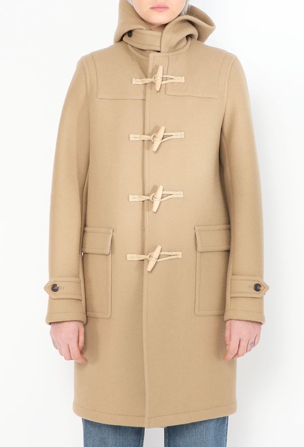 Saint Laurent Pre-Fall 2013 Hooded Toggle Coat - 3