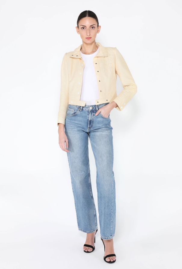 Courrèges Vintage Mod Vinyl Jacket - 4