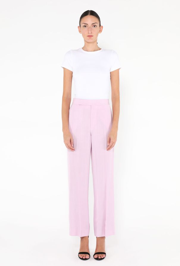 Céline 2016 Lavender Cropped Trousers - 2