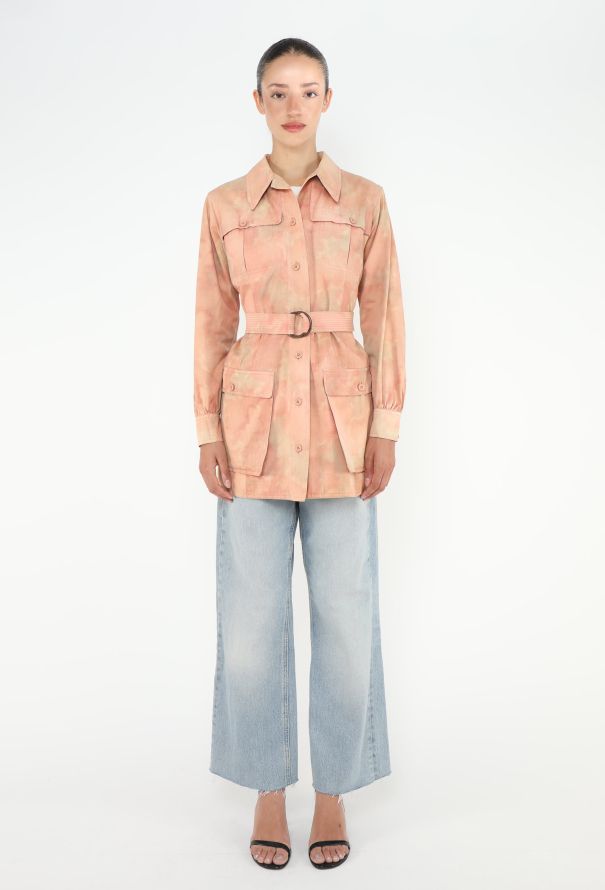 Saint Laurent ULTRA RARE 1969 Tie-Dye Safari Jacket - 2