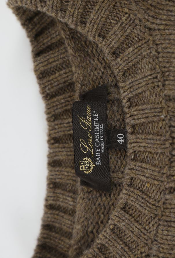 Loro Piana 2025 Napier Baby Cashmere Sweater - 5