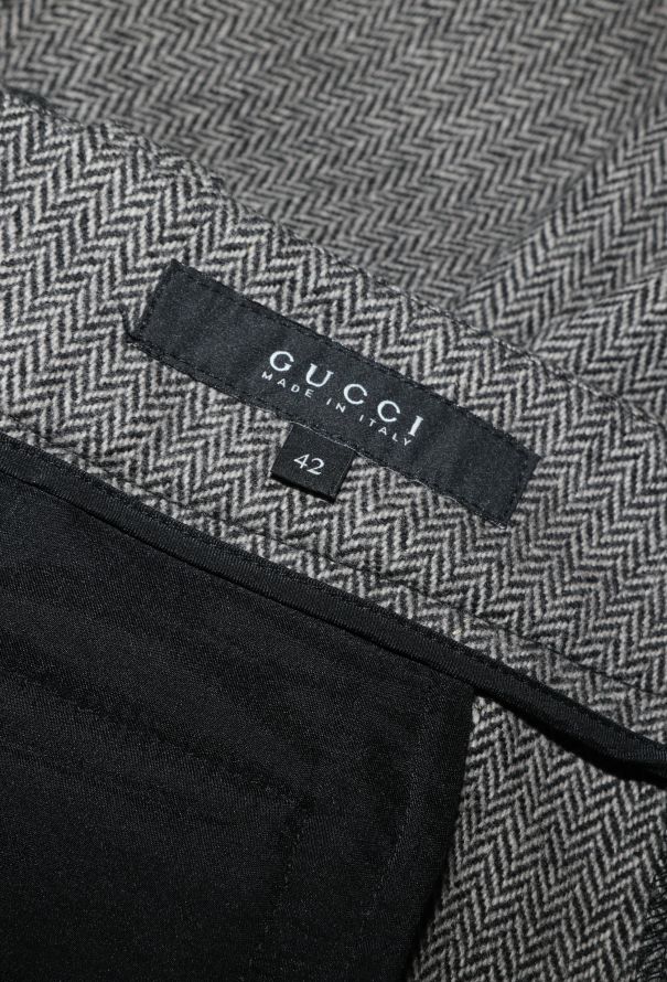 Gucci Herringbone Flared Suit - 9