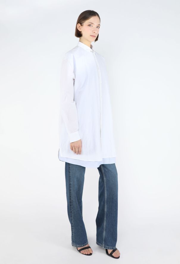 Loewe 2023 Layered Cotton Shirt - 5