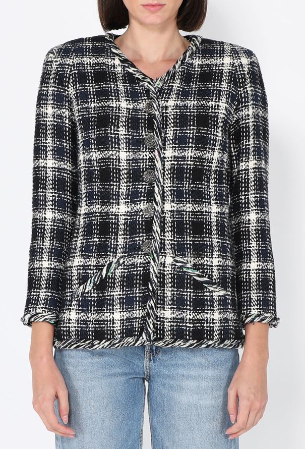 Chanel Braided Trim Tweed Jacket, S/S 2018 - 4