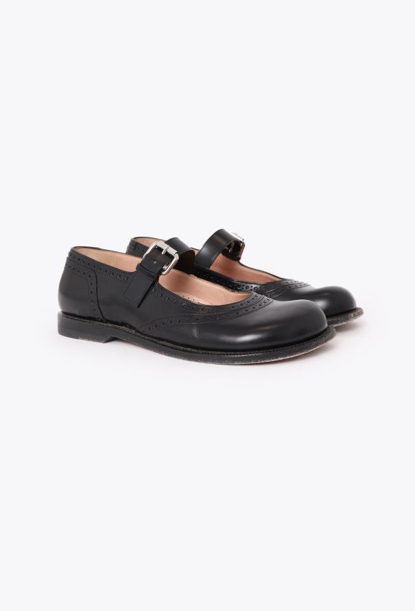 Loewe S/S 2024 Campo Mary Jane Flats - 4