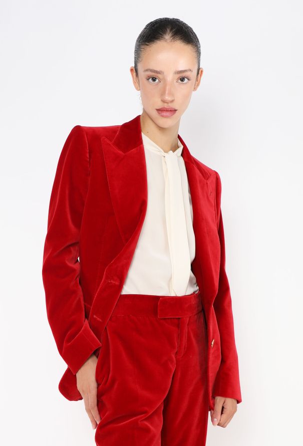 Tom Ford Classic Tailored Velvet Suit - 1