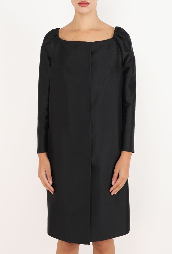 Prada Silk Faille Cutaway Coat, 2006 - 4