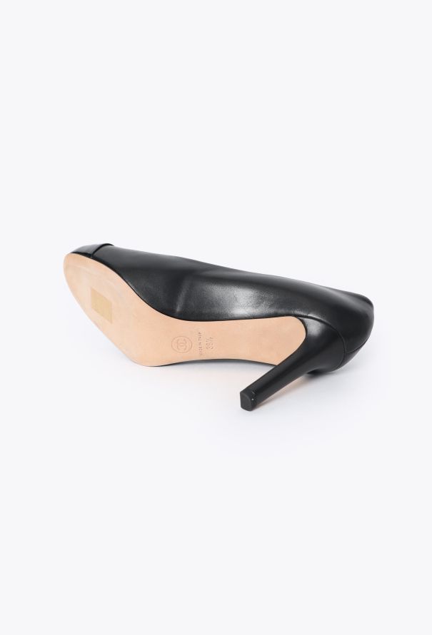 Chanel Classic Cap-Toe Leather Pumps - 5