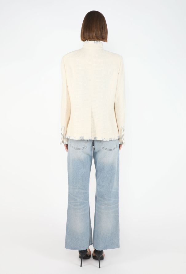 Chanel Paris-Bombay Iridescent Tweed Jacket, 2012 - 6