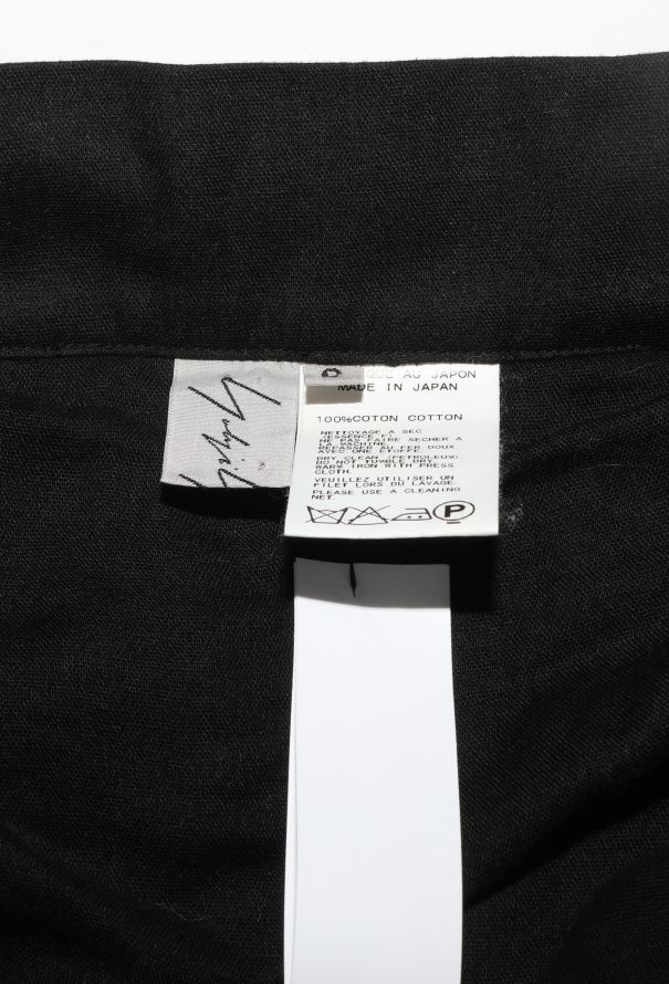 Yohji Yamamoto Distressed Fringe Skirt - 5 Yohji Yamamoto Distressed Fringe Skirt - 5