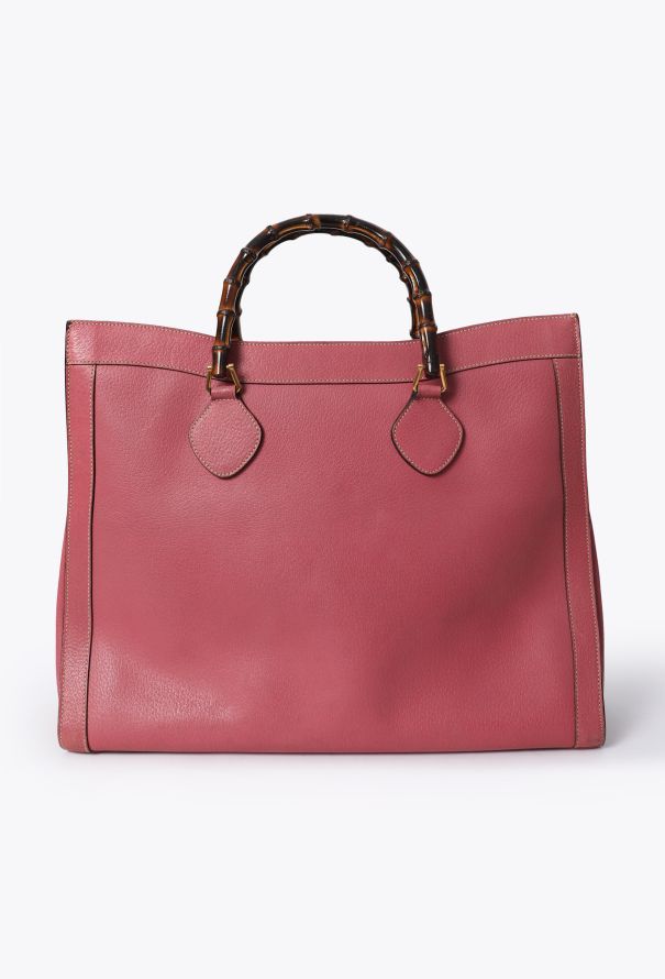 Gucci Vintage Bamboo Diana XL Tote Bag - 5