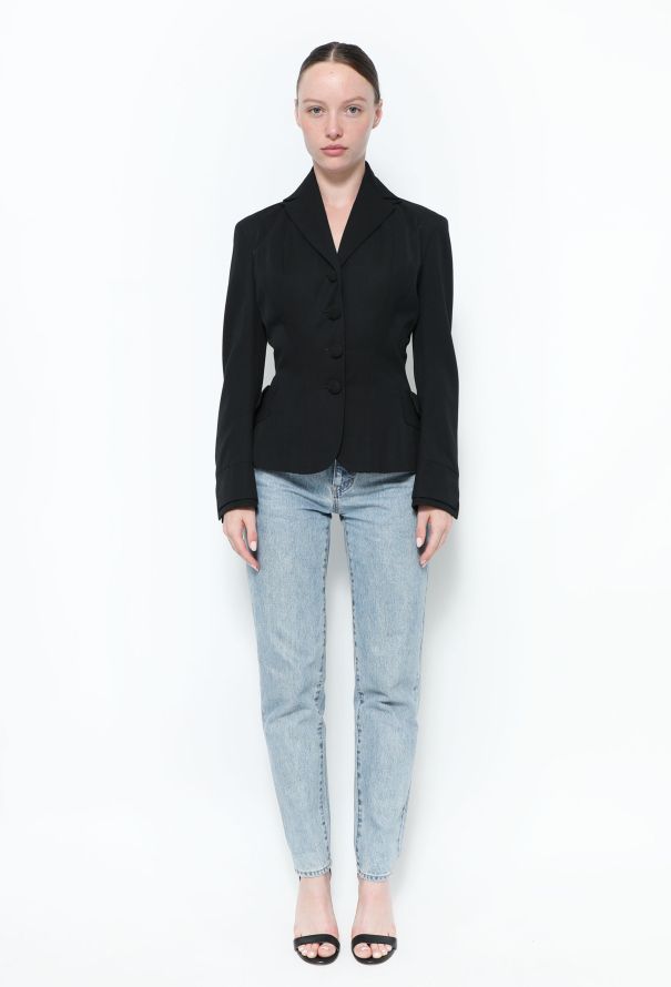 1995 Cinched Hourglass Blazer | Authentic & Vintage | ReSee 1995 Cinched Hourglass Blazer | Authentic & Vintage | ReSee