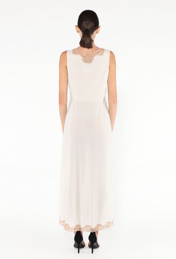 Emilio Pucci '60s Lace Trim Slip Dress - 4