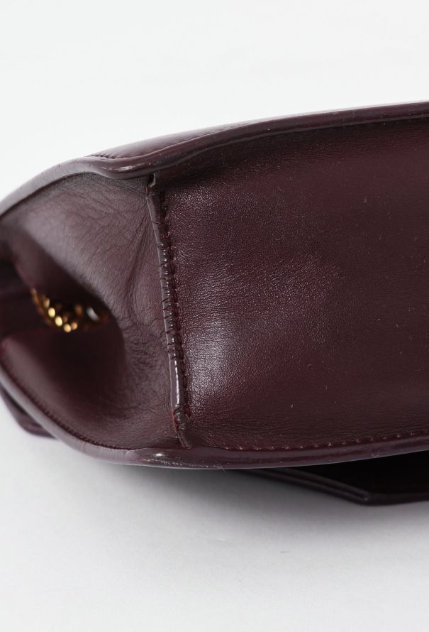 Saint Laurent Burgundy Betty Bag - 10