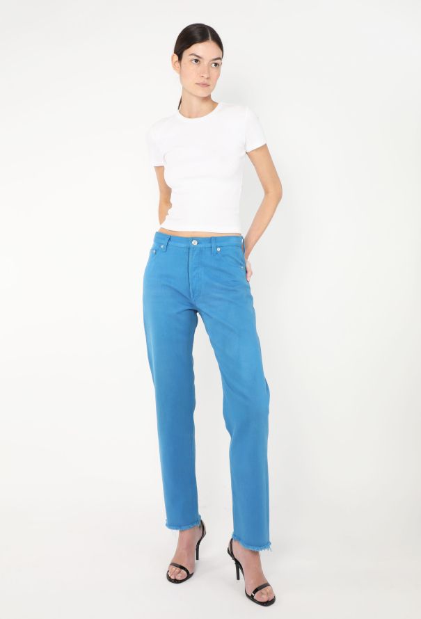 Céline Pre-Fall 2018 Frayed Hem Jeans - 1