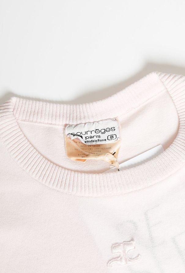 Courrèges Vintage Jersey Emblem T-Shirt - 4 Courrèges Vintage Jersey Emblem T-Shirt - 4