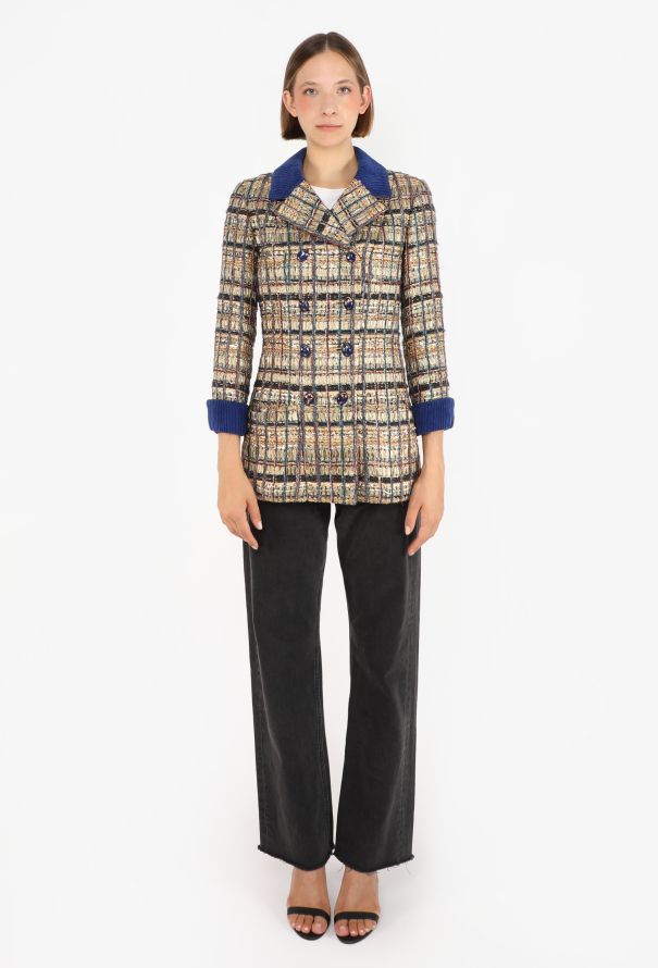 Chanel Lamé Lesage Tweed Jacket, Pre-Fall 2019 - 3