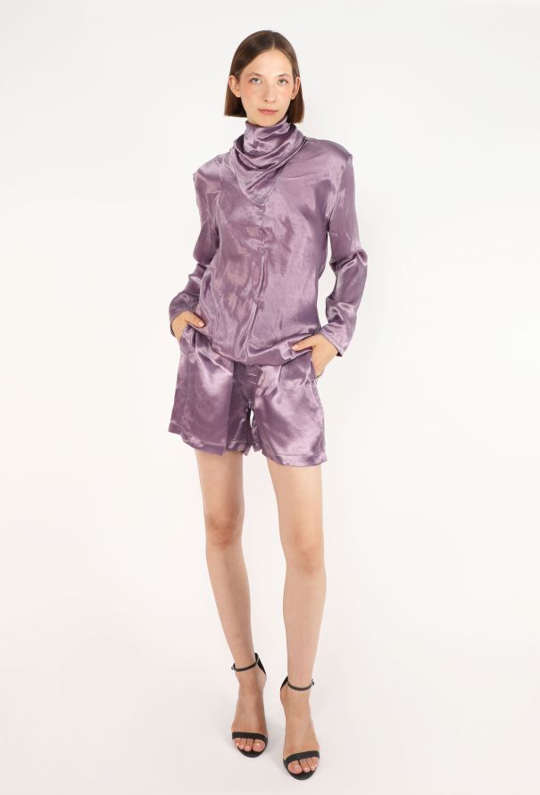 Bottega Veneta Charmeuse Pyjama Set, Resort 2021 - 1