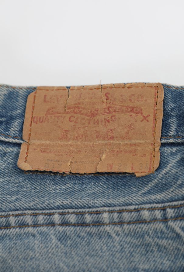 Levi's Vintage Distressed Cropped 517 Jeans - 5